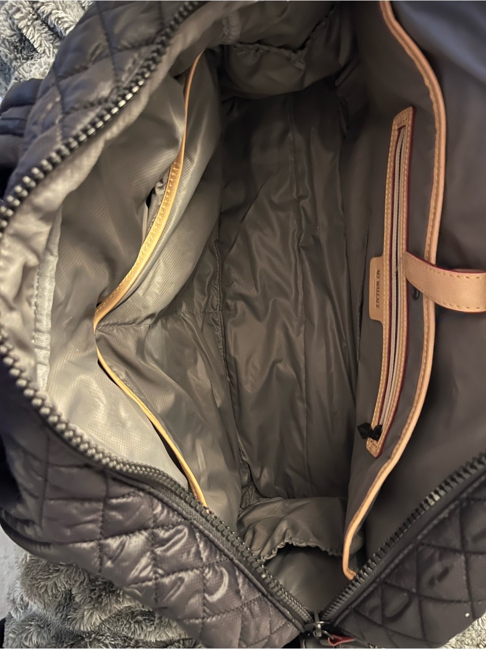 MZ Wallace Quilted Nylon Duffle - Picture 3 of 7